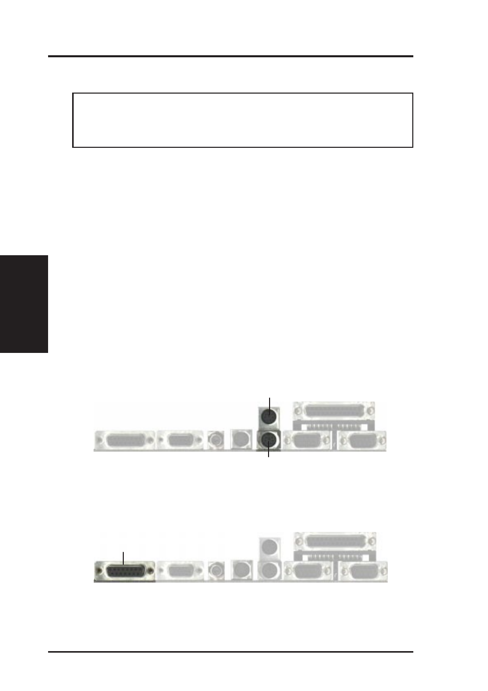 Iii. installation, External connectors | Asus P2L-N User Manual | Page 24 / 120