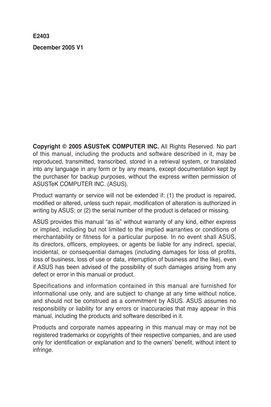 Asus GigaX2024B User Manual | Page 2 / 102