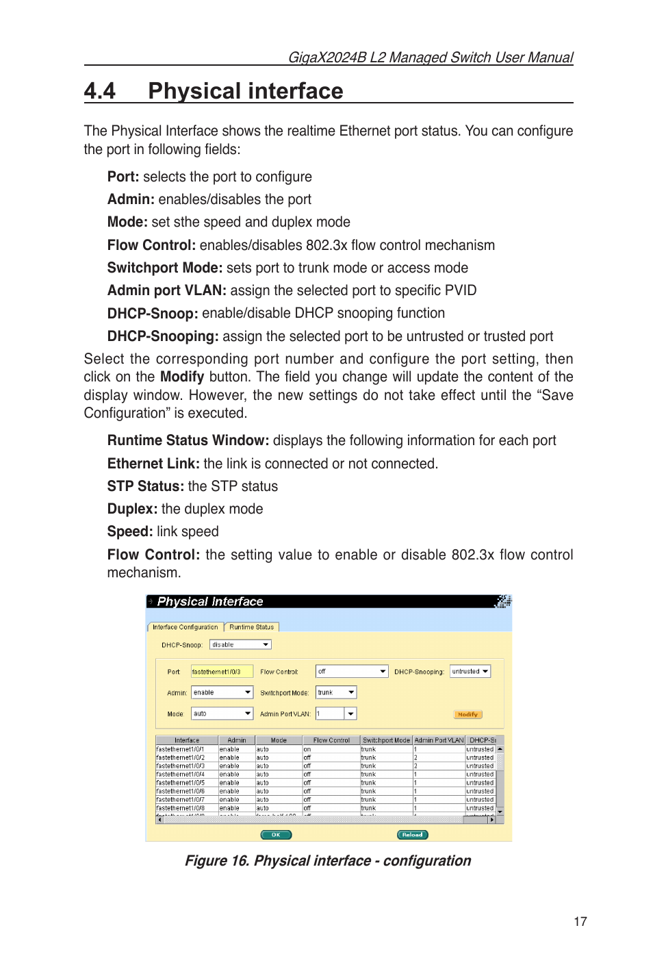4 physical interface | Asus GigaX2024B User Manual | Page 29 / 102