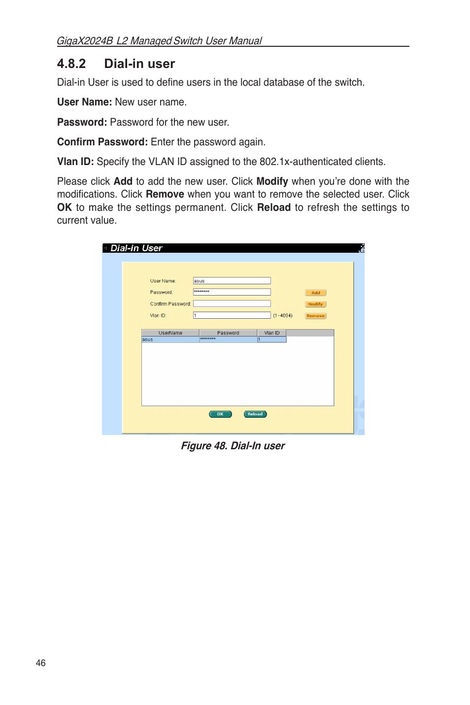 2 dial-in user | Asus GigaX2024B User Manual | Page 58 / 102