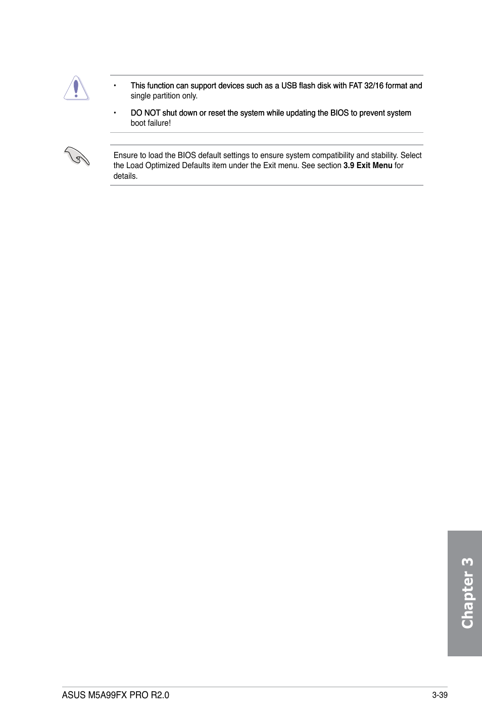 Chapter 3 | Asus M5A99FX PRO R2.0 User Manual | Page 111 / 178