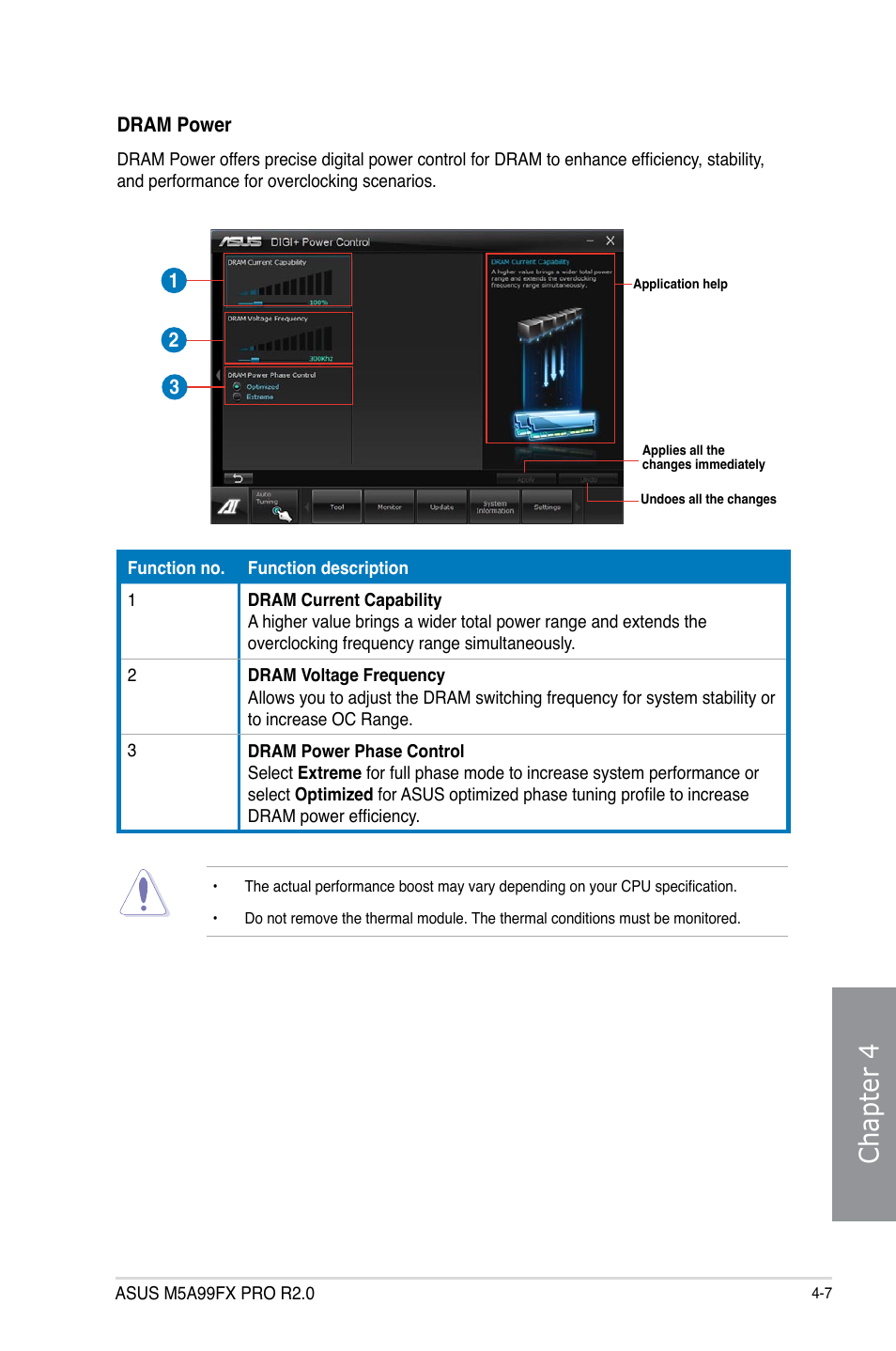 Chapter 4 | Asus M5A99FX PRO R2.0 User Manual | Page 121 / 178