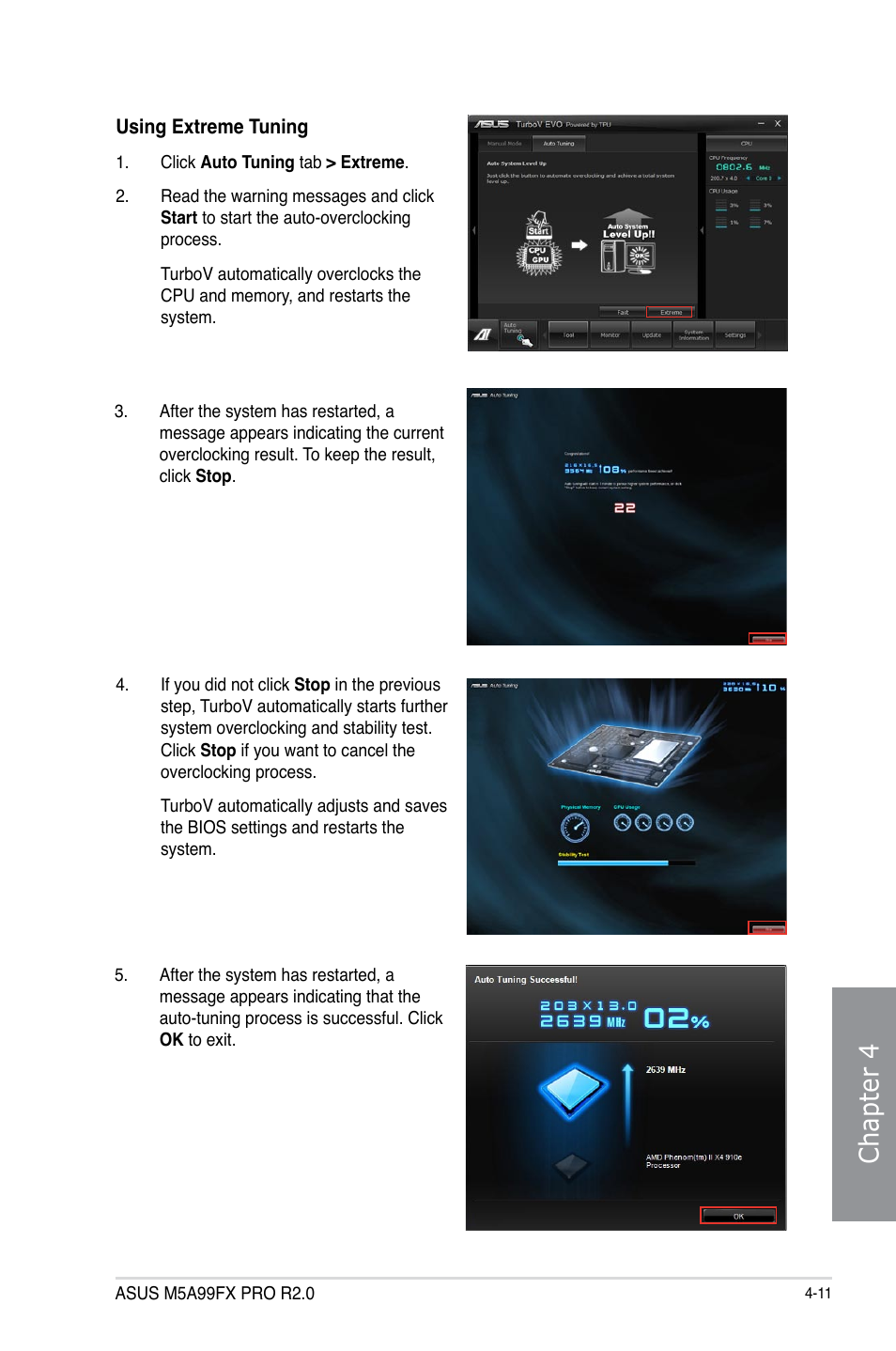 Chapter 4 | Asus M5A99FX PRO R2.0 User Manual | Page 125 / 178