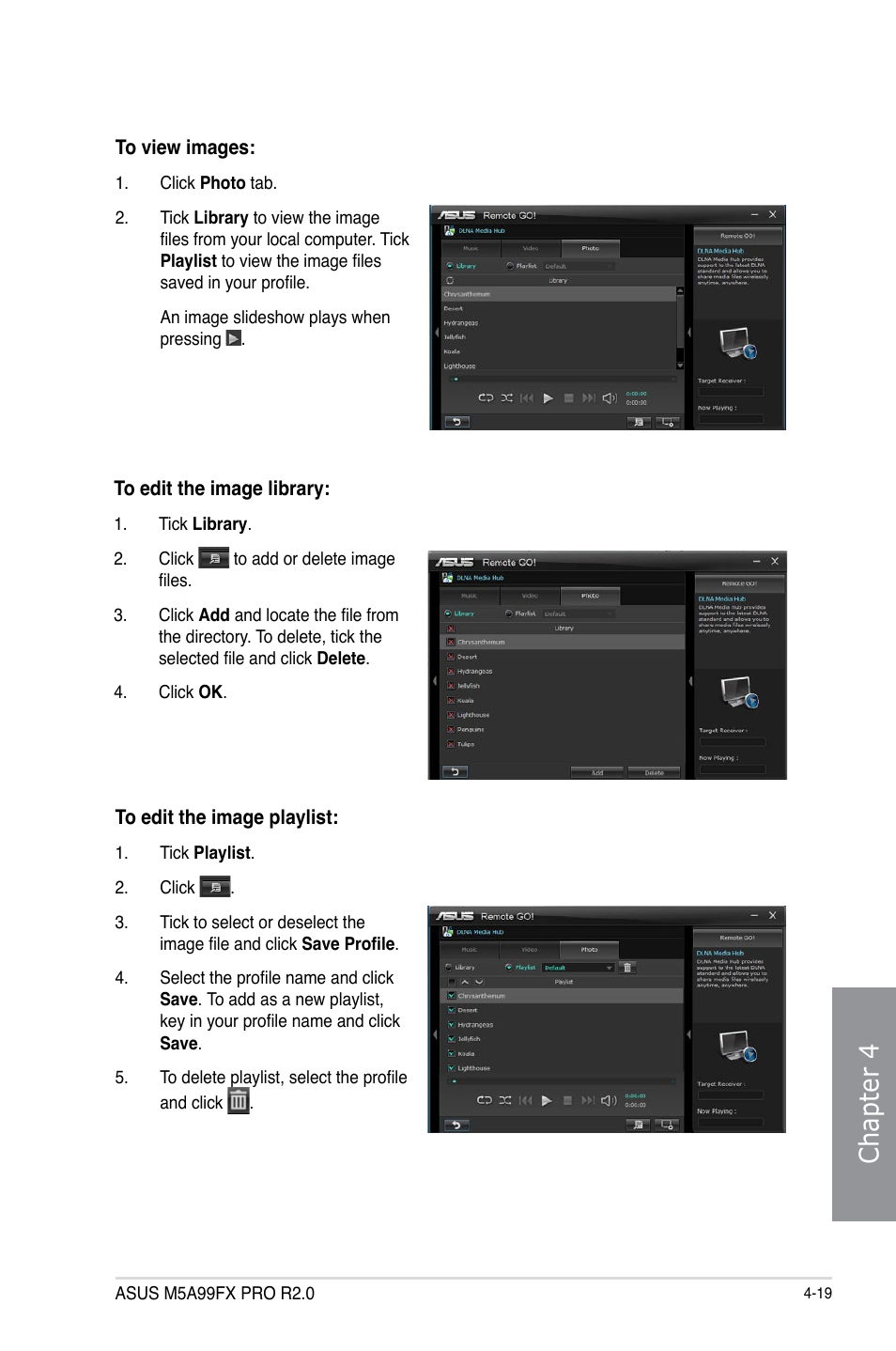 Chapter 4 | Asus M5A99FX PRO R2.0 User Manual | Page 133 / 178