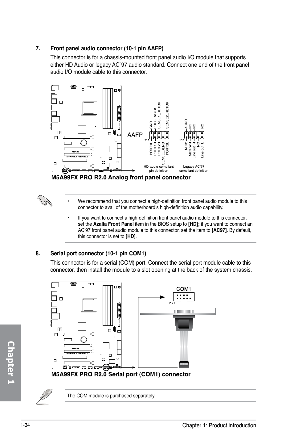 Chapter 1 | Asus M5A99FX PRO R2.0 User Manual | Page 48 / 178