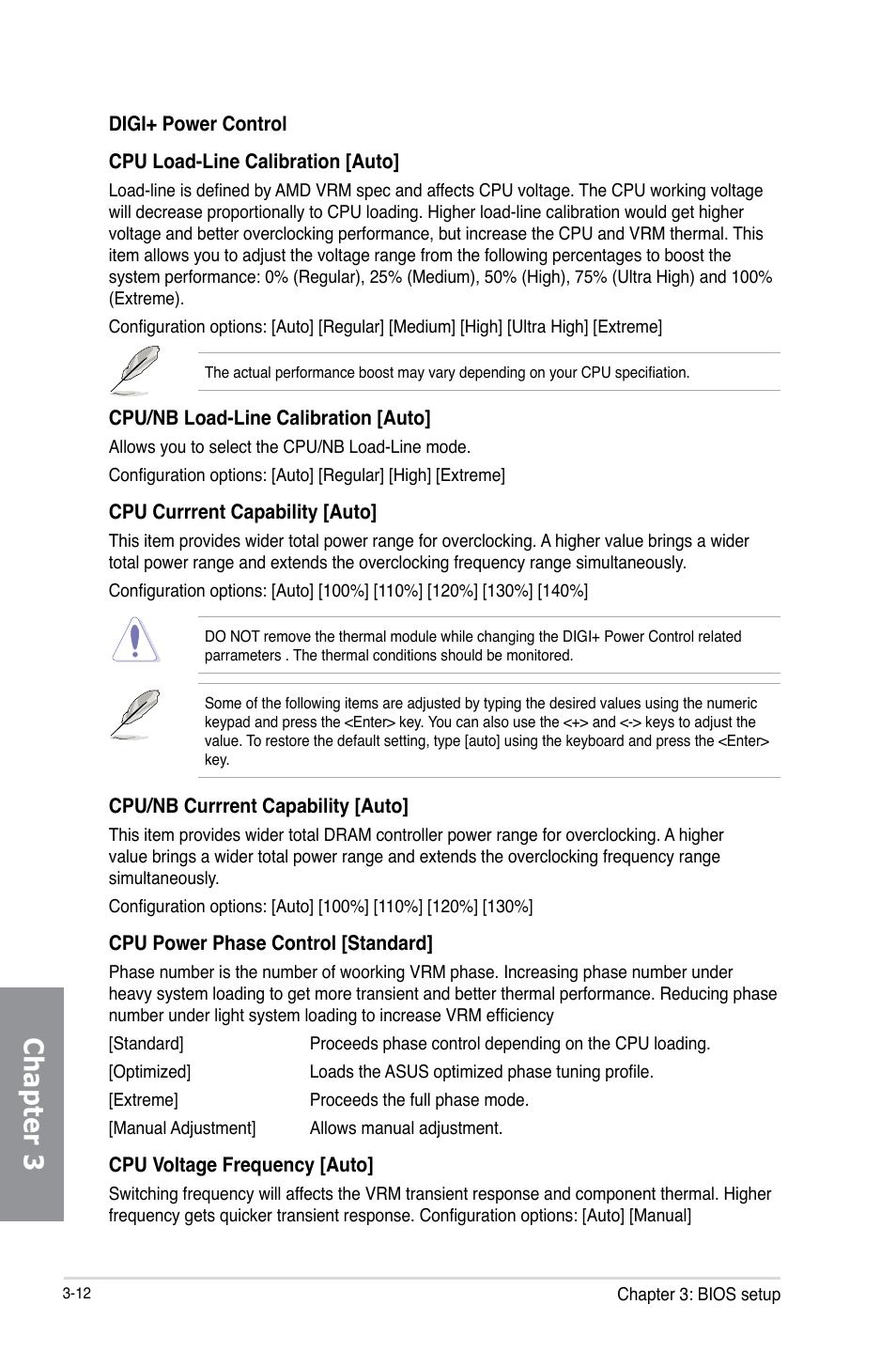 Chapter 3 | Asus M5A99FX PRO R2.0 User Manual | Page 84 / 178