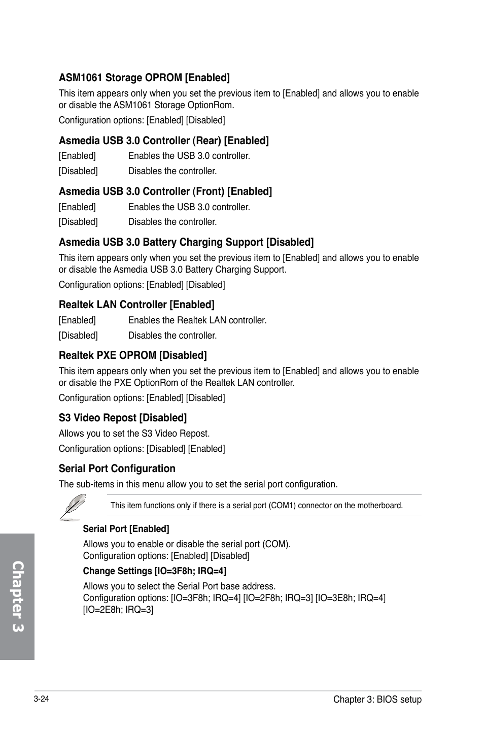 Chapter 3 | Asus M5A99FX PRO R2.0 User Manual | Page 96 / 178