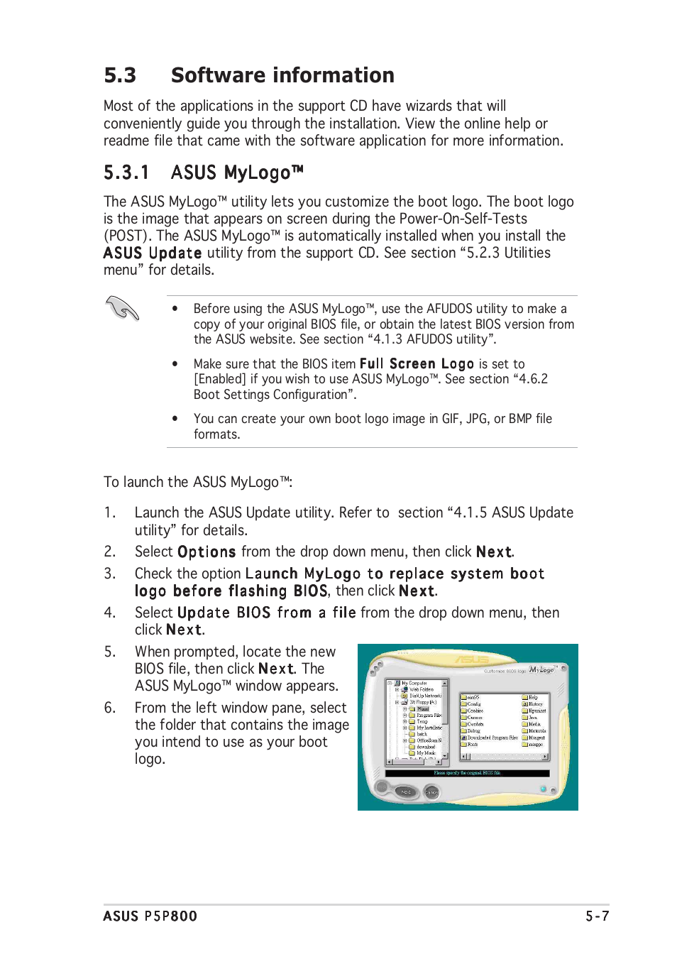 3 software information | Asus P5P800 User Manual | Page 109 / 116