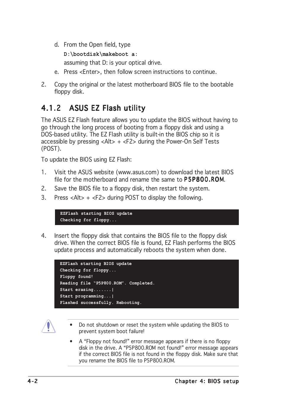 Asus P5P800 User Manual | Page 62 / 116