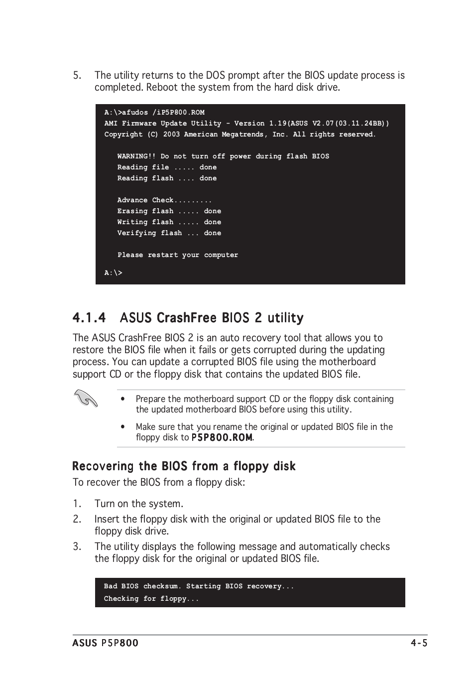 Asus P5P800 User Manual | Page 65 / 116