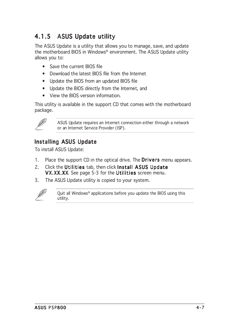 Asus P5P800 User Manual | Page 67 / 116