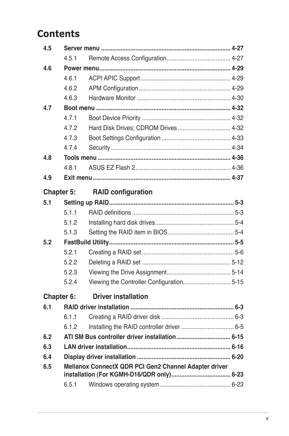 Asus KGNH-D16 User Manual | Page 5 / 152