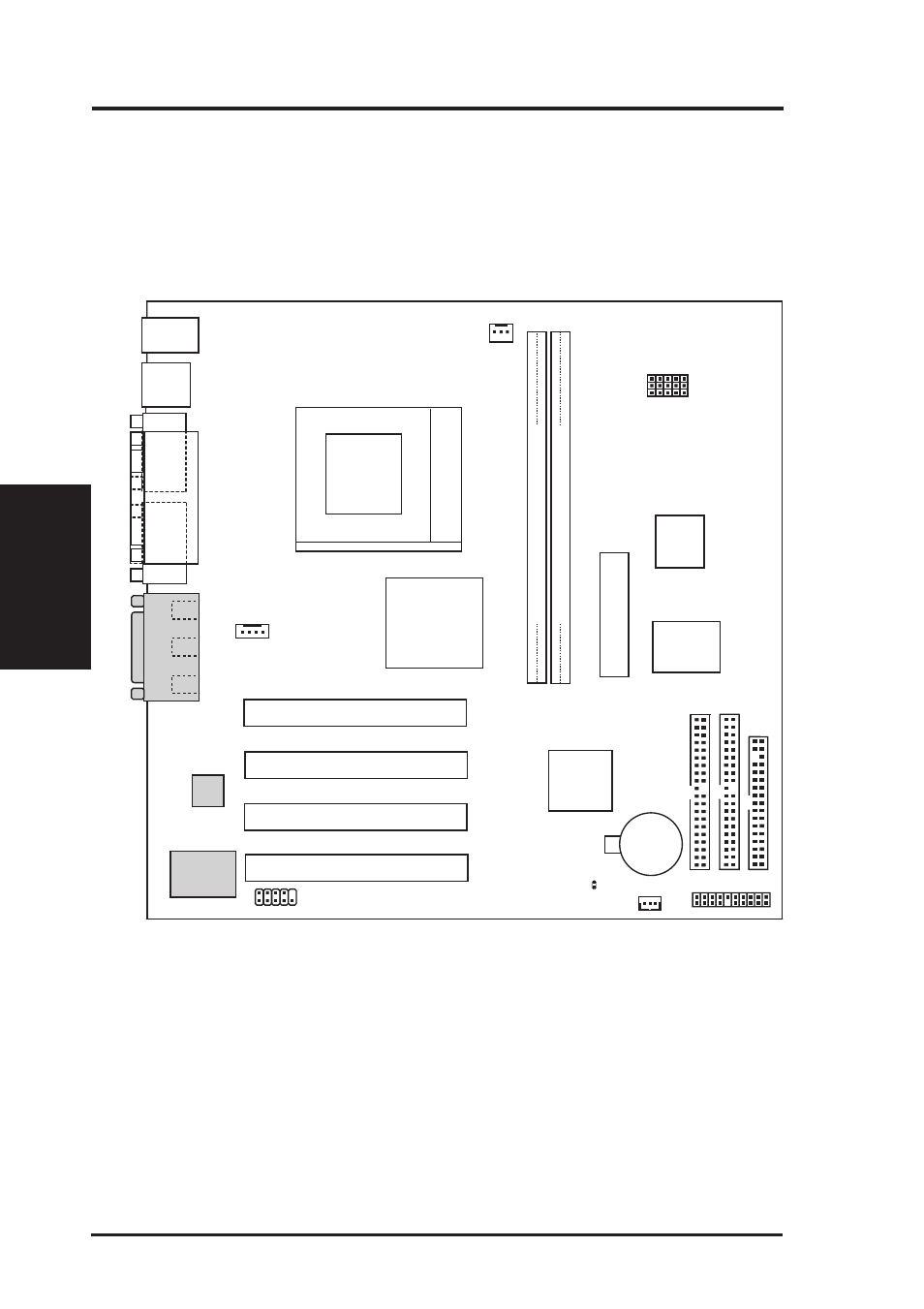 Hardware setup, 1 motherboard layout, 12 asus mew-aml user’s manual | Socket 370, Intel 810, Pci slot 2 pci slot 1 pci slot 3, Pci slot 4 | Asus MEW-AML User Manual | Page 12 / 46