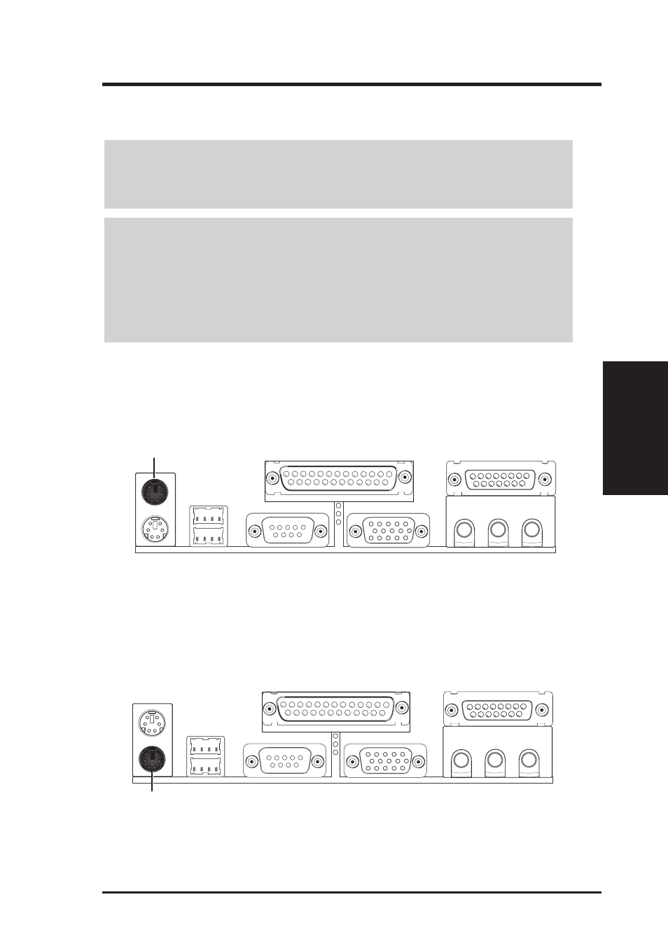 Hardware setup, 8 external connectors | Asus MEW-AML User Manual | Page 19 / 46