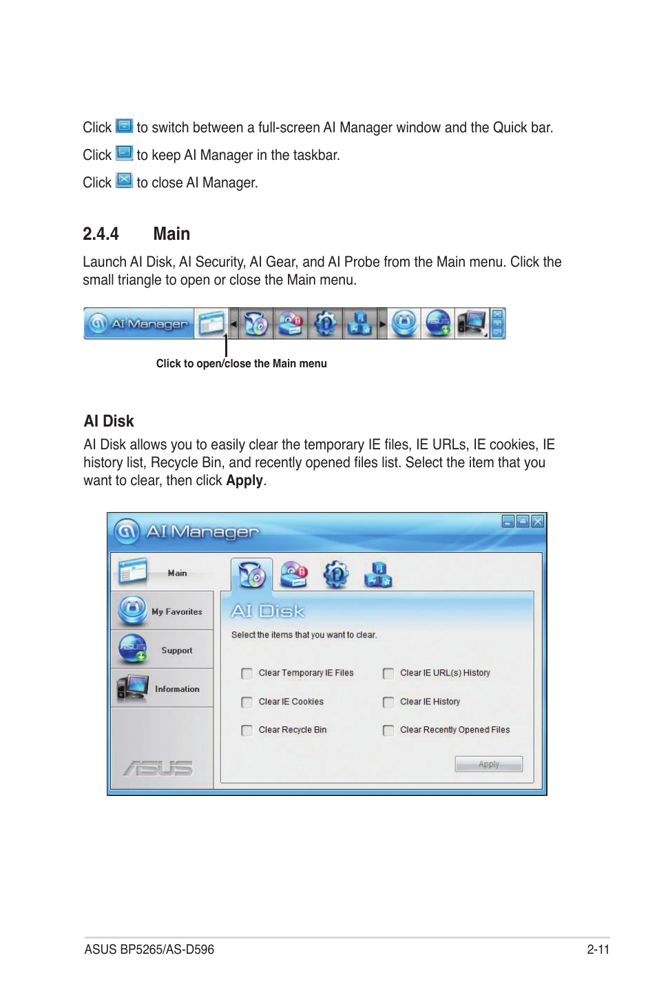 4 main | Asus BP5265 User Manual | Page 27 / 76