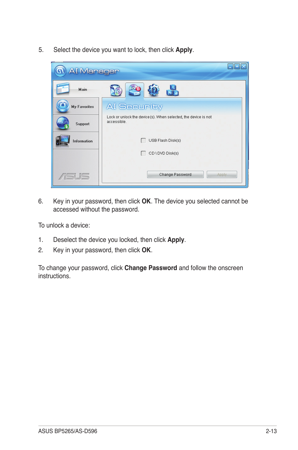 Asus BP5265 User Manual | Page 29 / 76