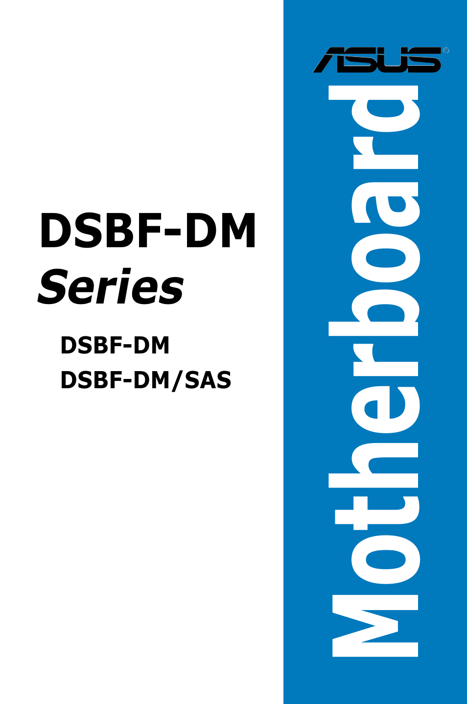 Asus DSBF-DM/SAS User Manual | 204 pages