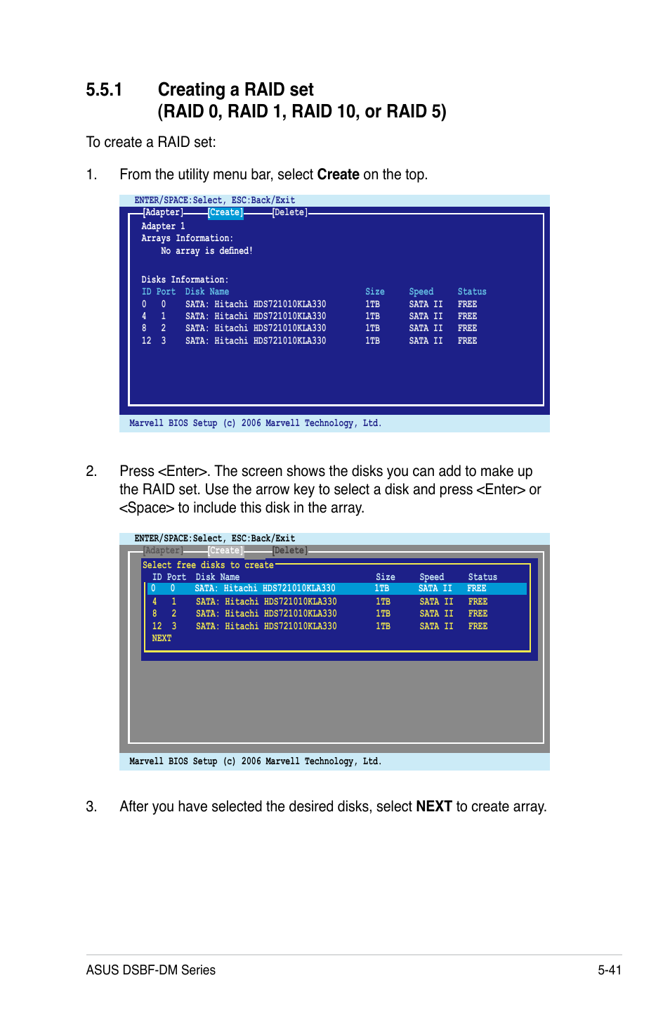 Asus DSBF-DM/SAS User Manual | Page 151 / 204