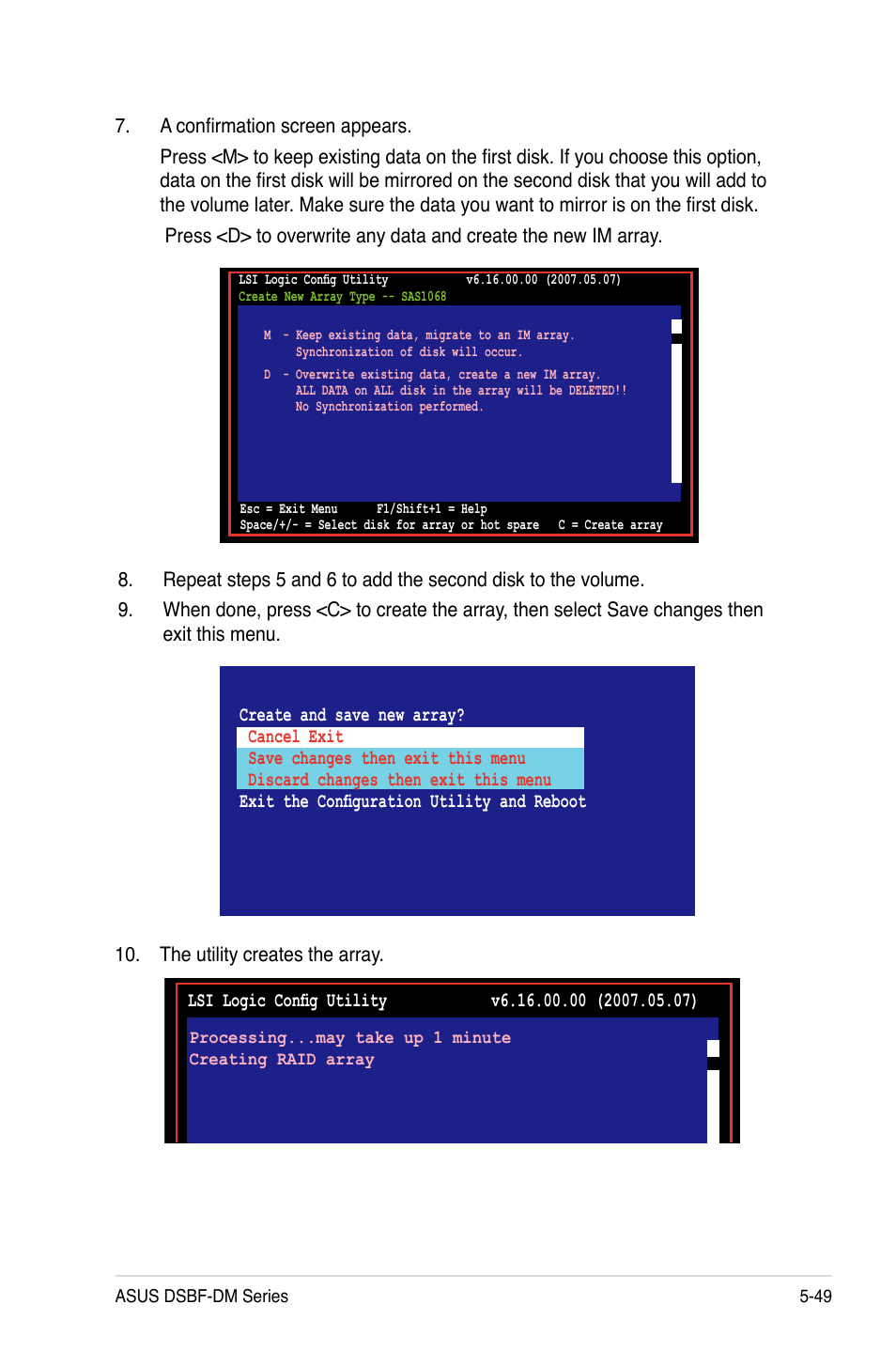 Asus DSBF-DM/SAS User Manual | Page 159 / 204