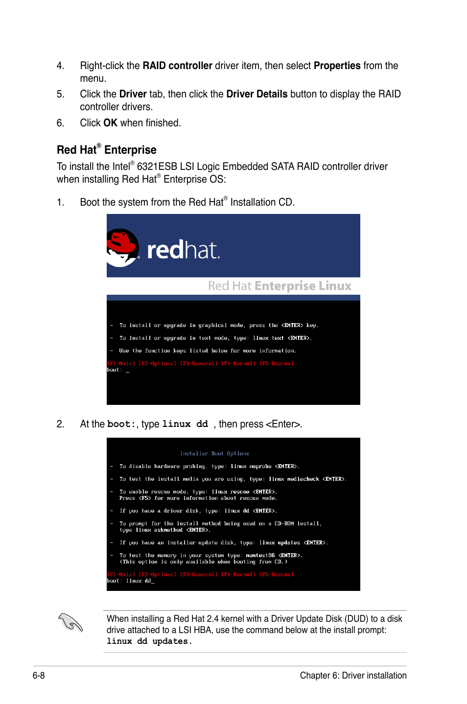 Red hat, Enterprise | Asus DSBF-DM/SAS User Manual | Page 184 / 204