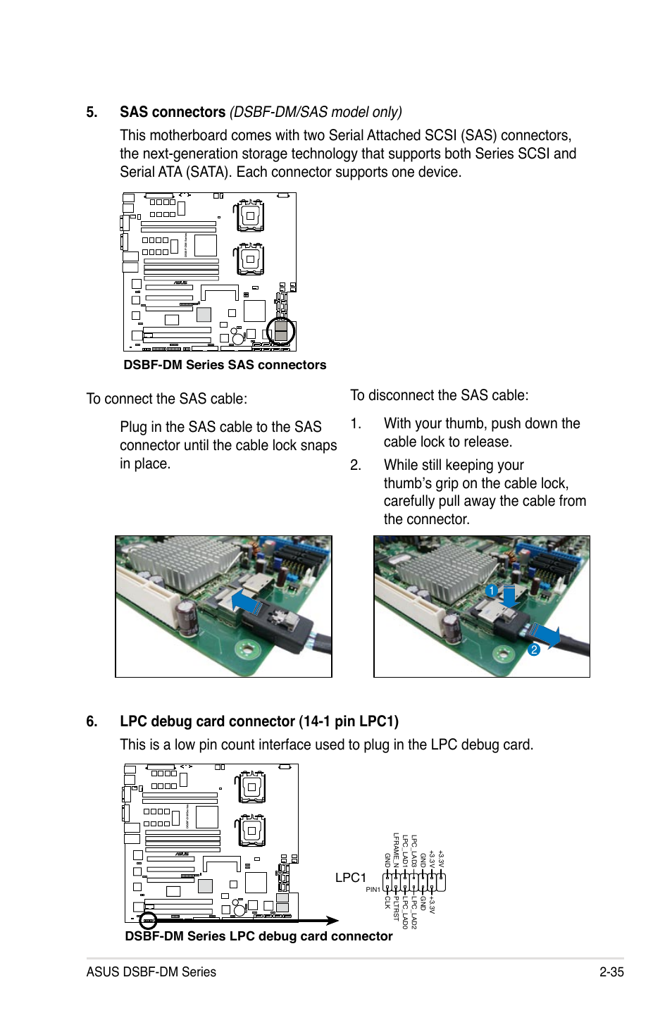 Asus dsbf-dm series 2-35 | Asus DSBF-DM/SAS User Manual | Page 55 / 204