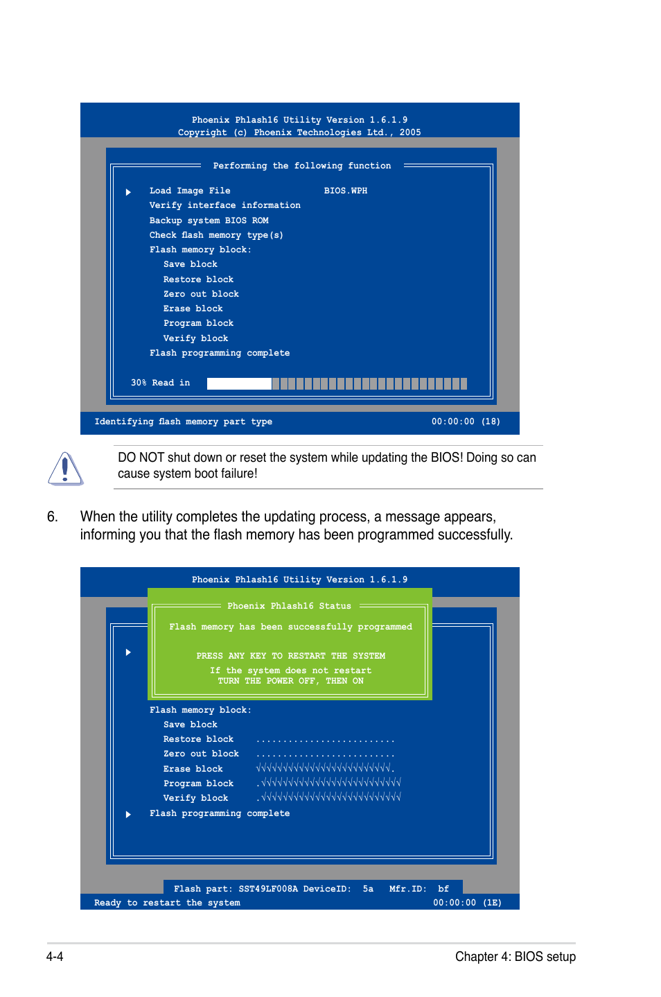 4 chapter 4: bios setup | Asus DSBF-DM/SAS User Manual | Page 72 / 204