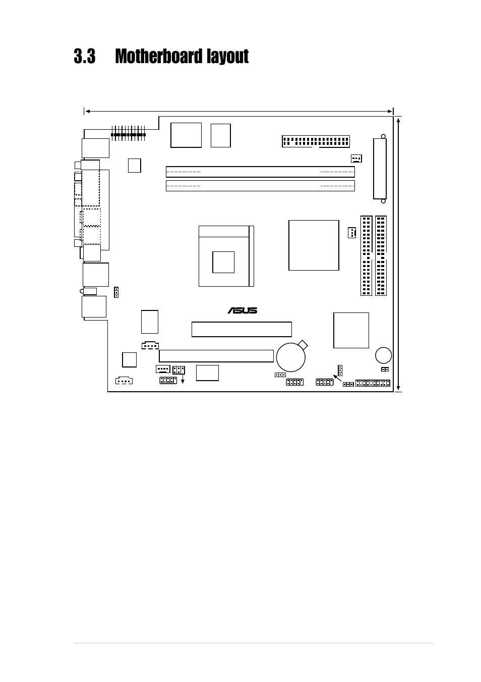 3 motherboard layout, P4sc-ea, Pci slot 1 | Asus Terminator P4 533A User Manual | Page 39 / 98