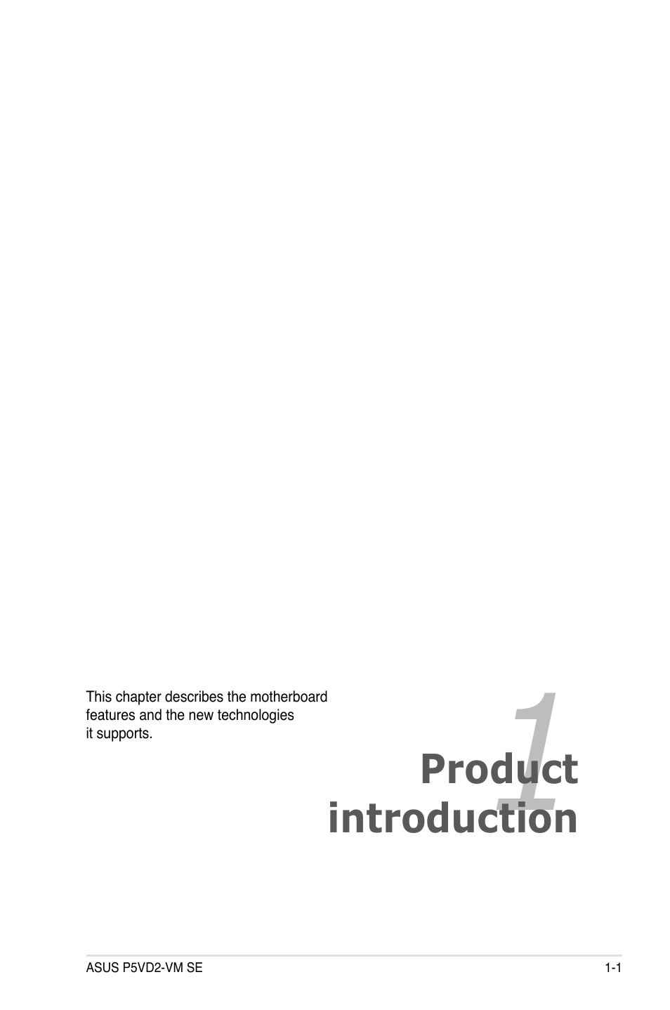 Asus P5VD2-VM SE User Manual | Page 13 / 100