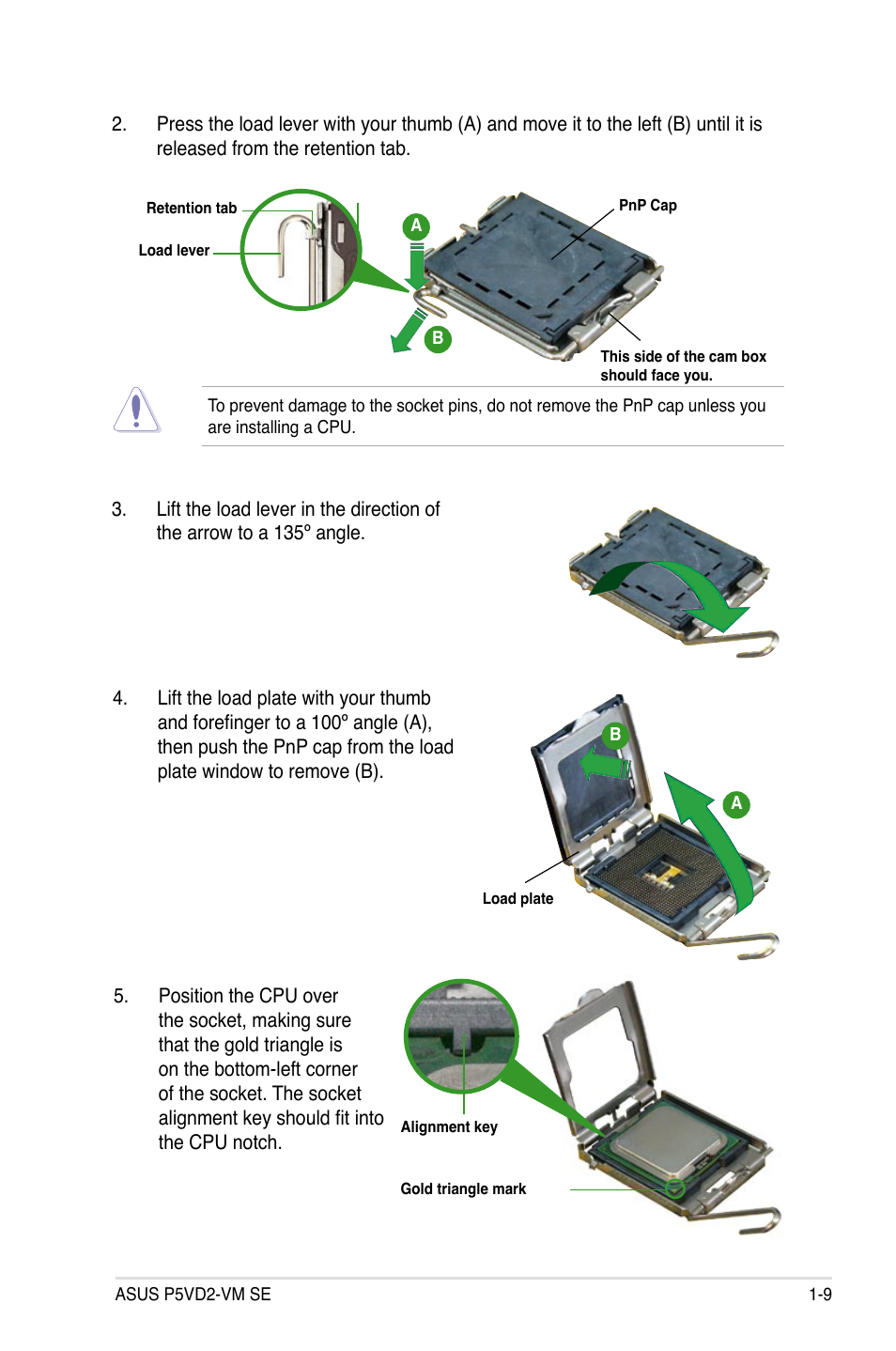 Asus P5VD2-VM SE User Manual | Page 21 / 100