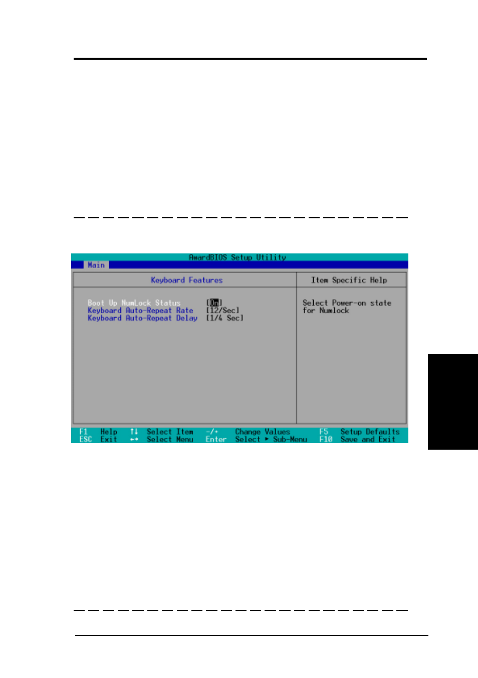 Bios setup, 2 keyboard features | Asus CUEP2-M User Manual | Page 55 / 102