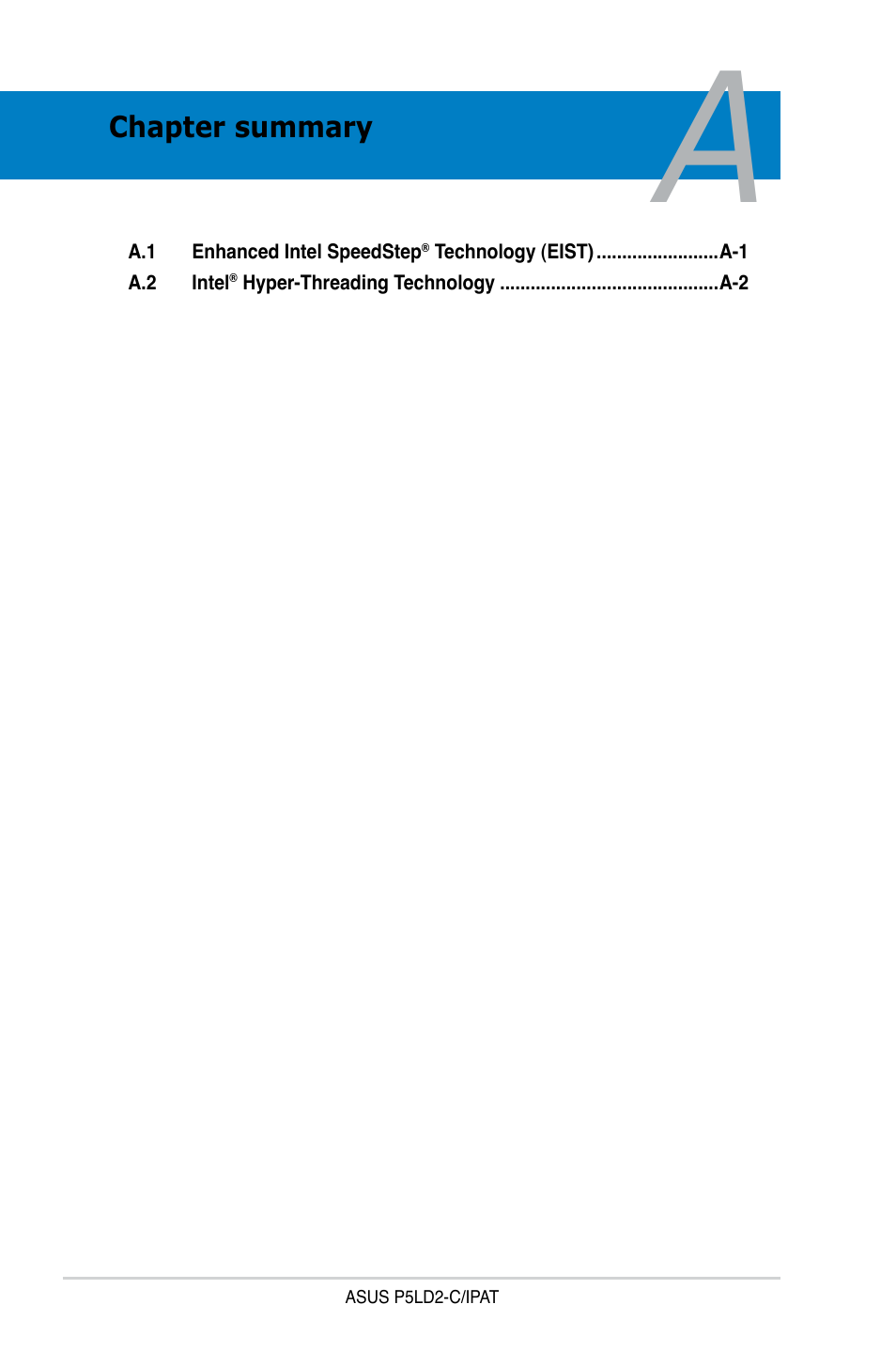 Asus P5LD2-C/IPAT User Manual | Page 94 / 96