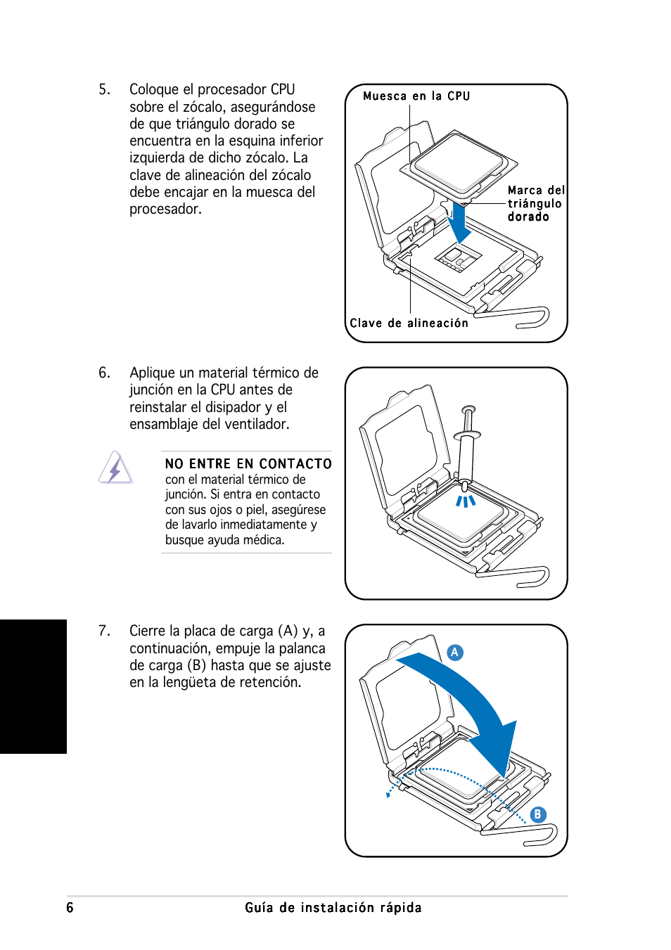 Espa ñ ol | Asus V2-PH1 User Manual | Page 46 / 100