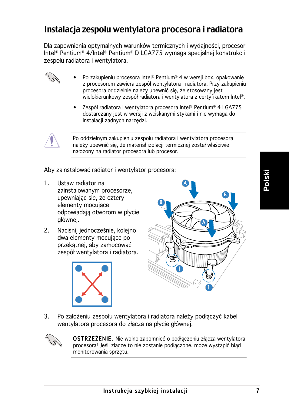 Polski, Pentium, 4/intel | Asus V2-PH1 User Manual | Page 87 / 100