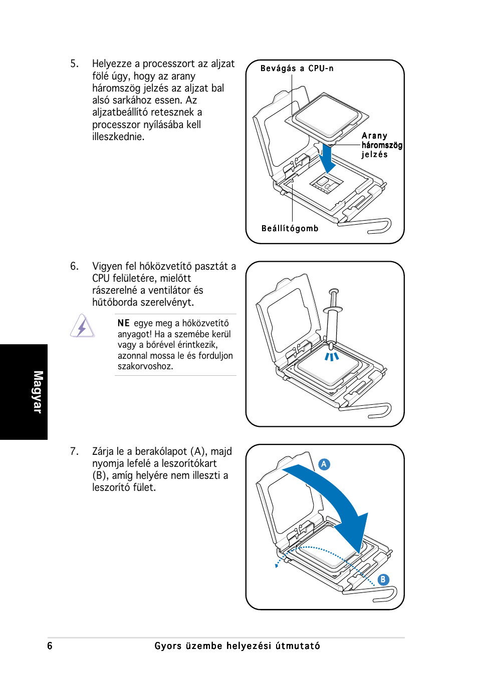 Magyar | Asus V2-PH1 User Manual | Page 96 / 100