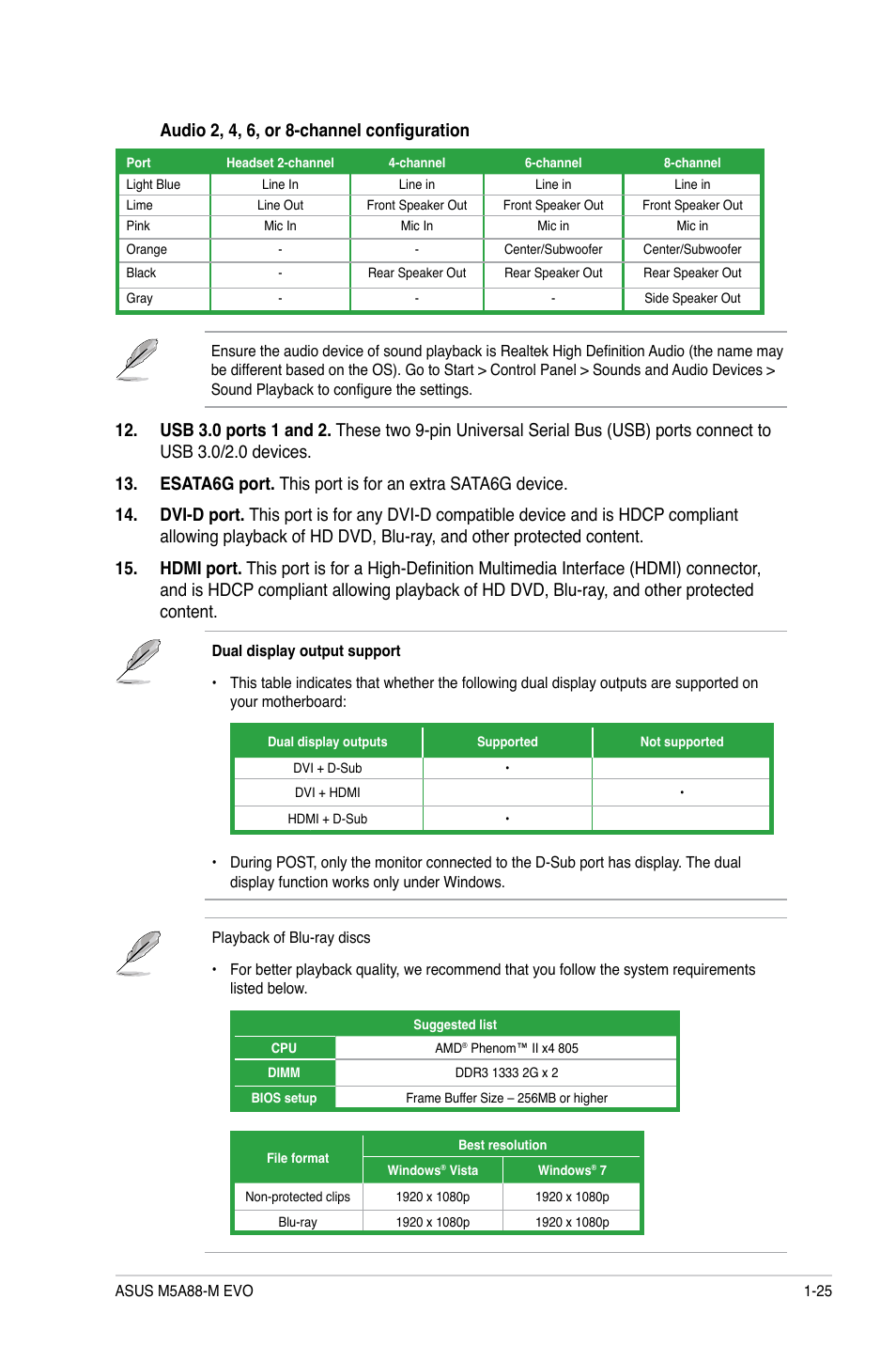 Asus M5A88-M EVO User Manual | Page 37 / 80