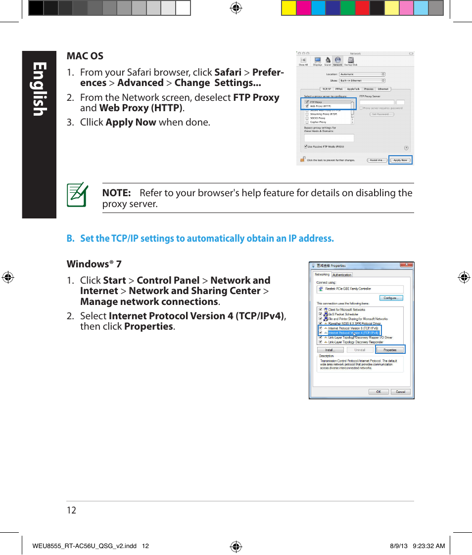 English | Asus RT-AC56U User Manual | Page 12 / 182