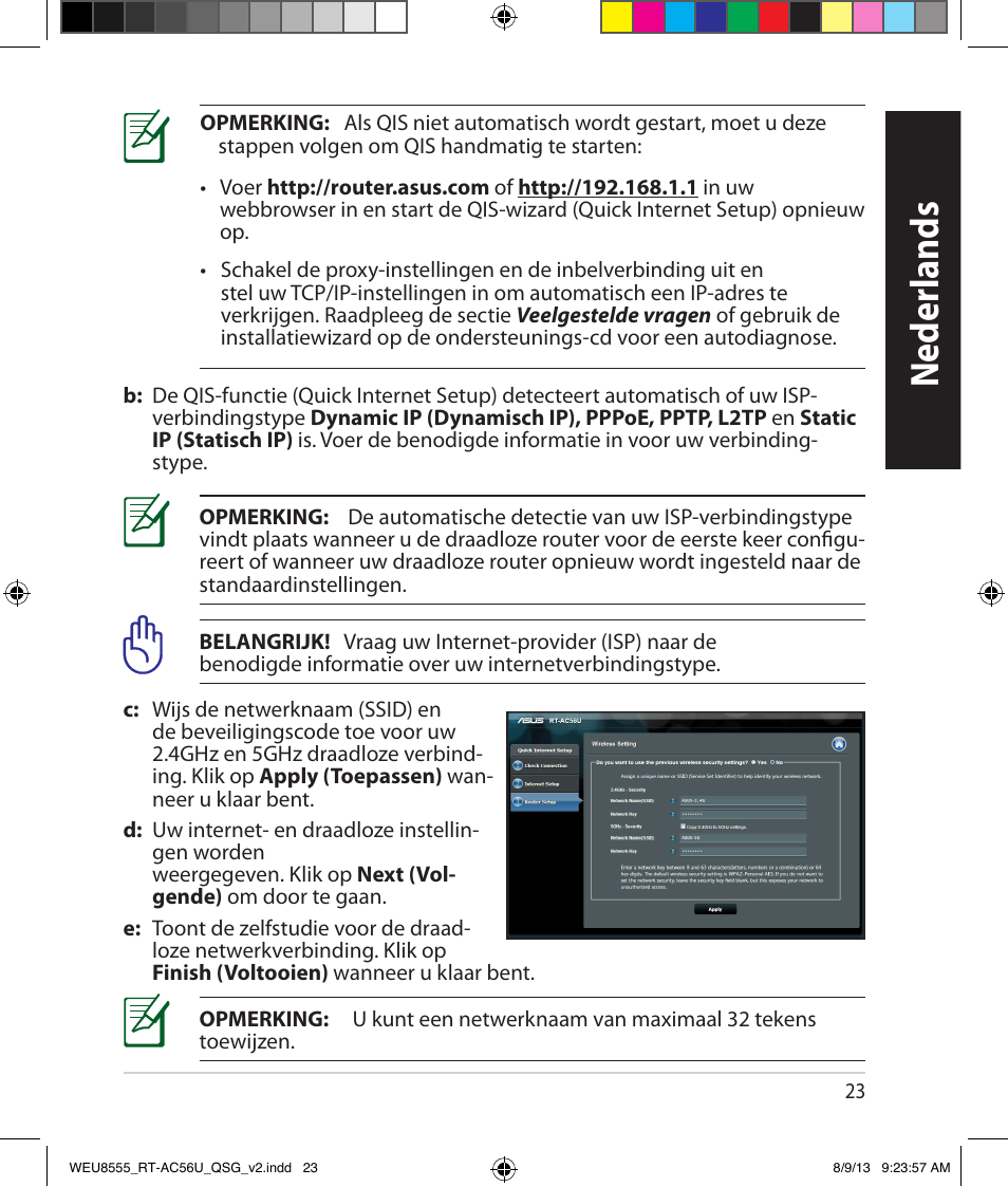 Neder lands | Asus RT-AC56U User Manual | Page 23 / 182