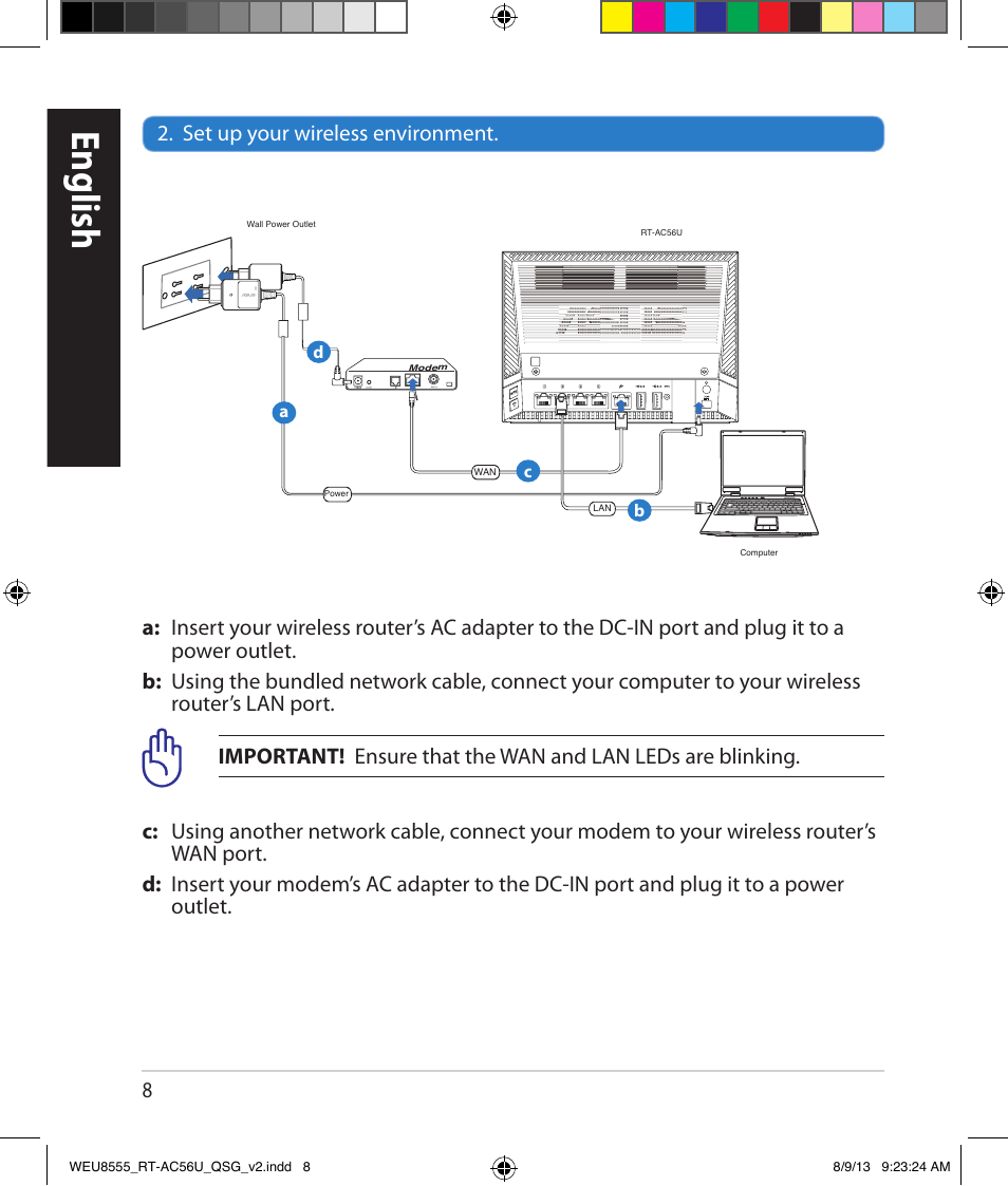 English | Asus RT-AC56U User Manual | Page 8 / 182