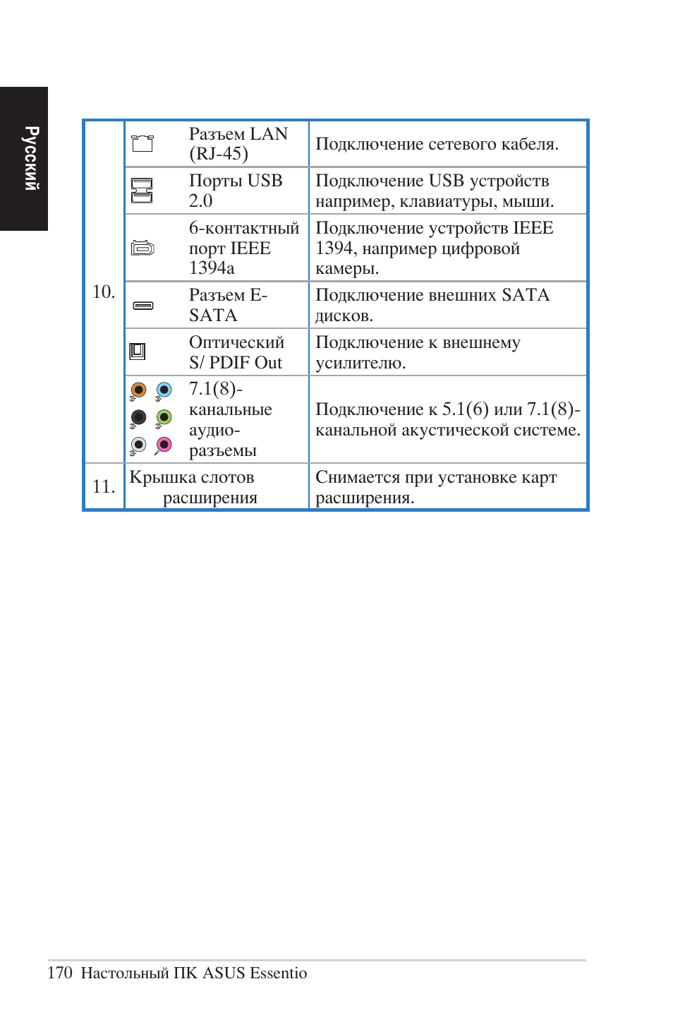 Asus CG5290 User Manual | Page 170 / 262