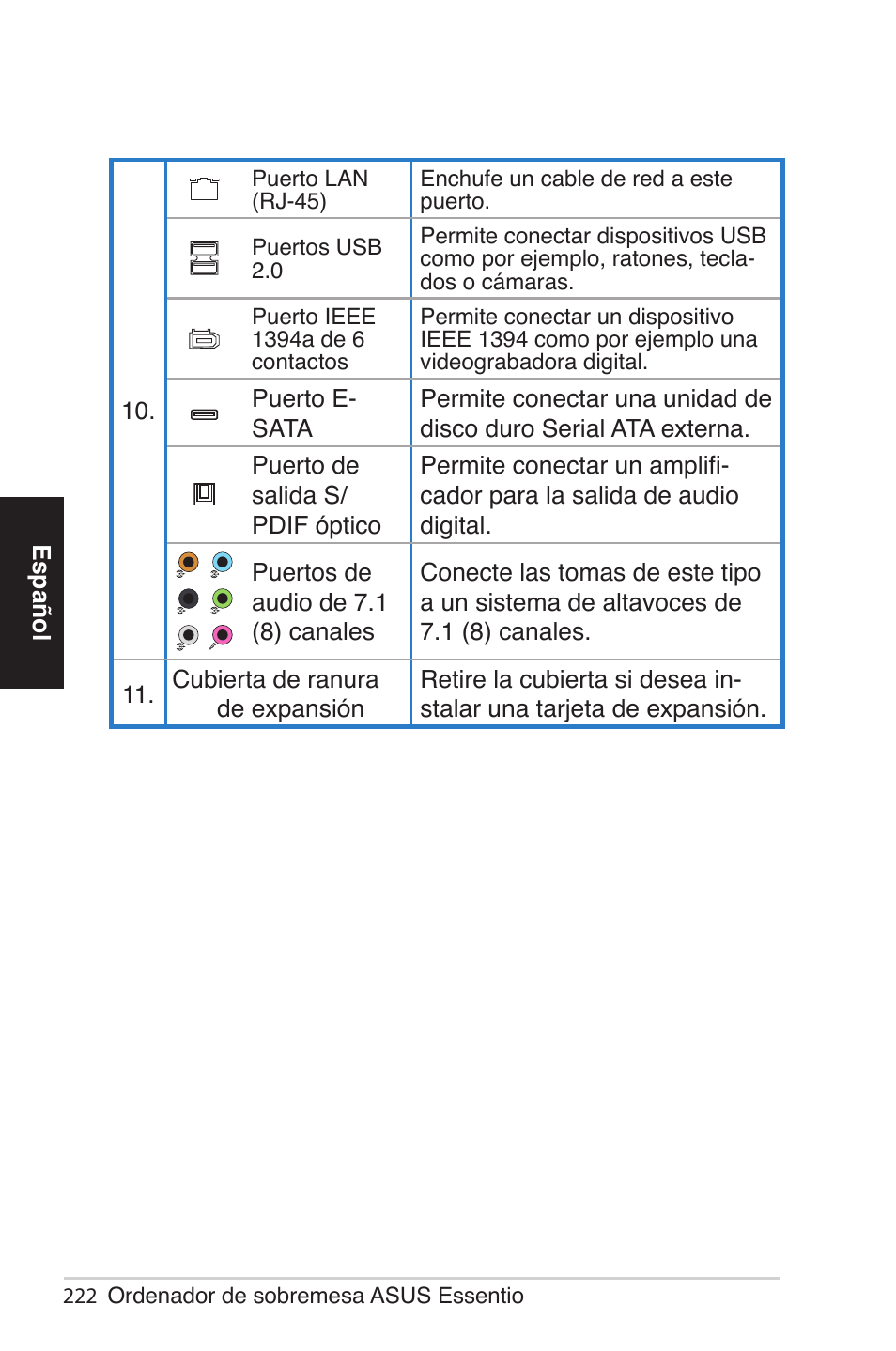 Asus CG5290 User Manual | Page 222 / 262