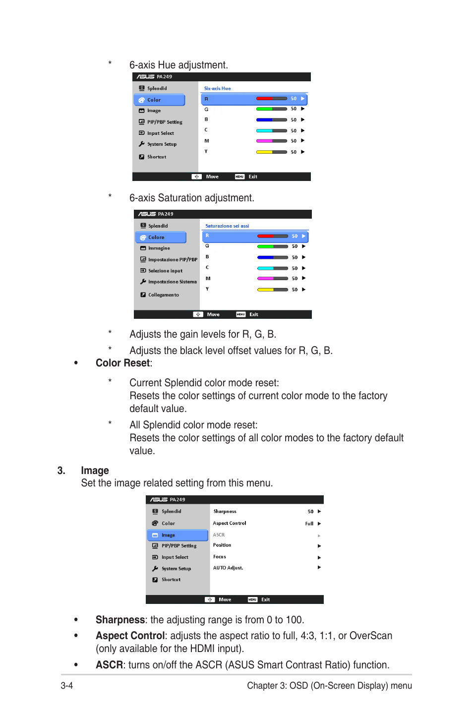 Asus PA249Q User Manual | Page 20 / 26