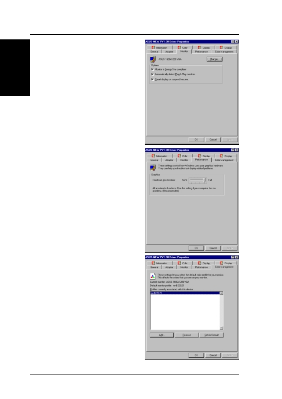 Software reference | Asus MEW-L User Manual | Page 102 / 128