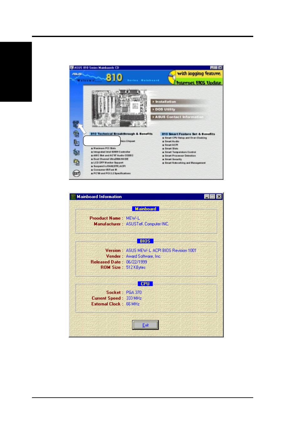 Software reference, 6 hardware information | Asus MEW-L User Manual | Page 114 / 128