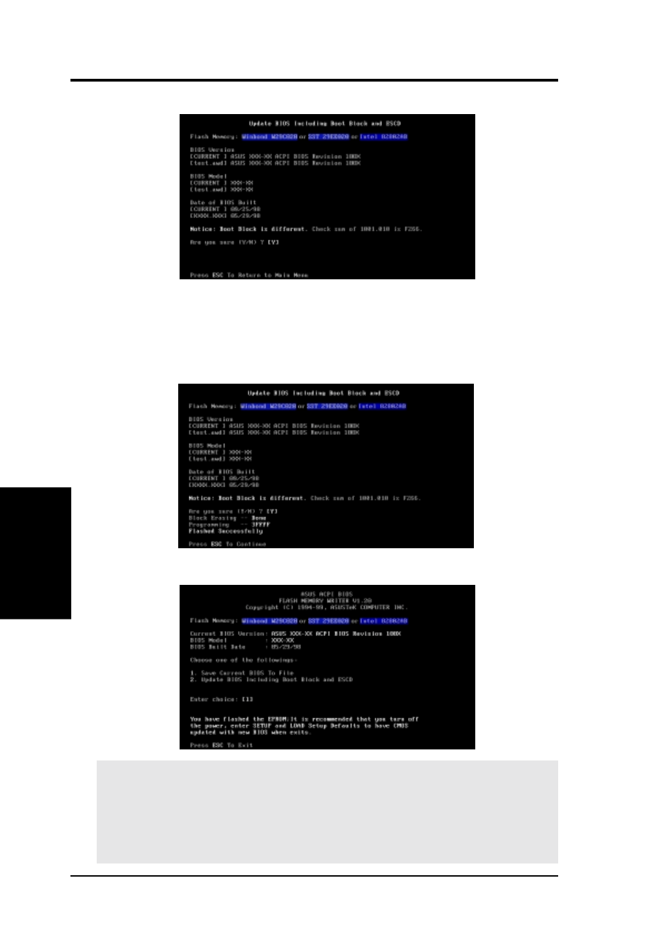 Bios setup | Asus MEW-L User Manual | Page 48 / 128