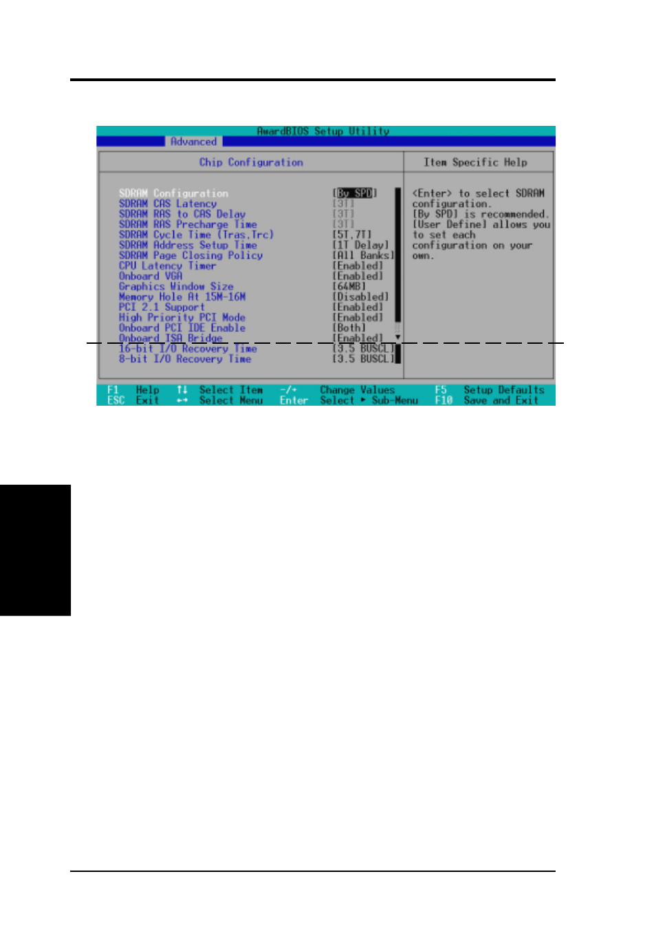 Bios setup, 1 chip configuration | Asus MEW-L User Manual | Page 60 / 128