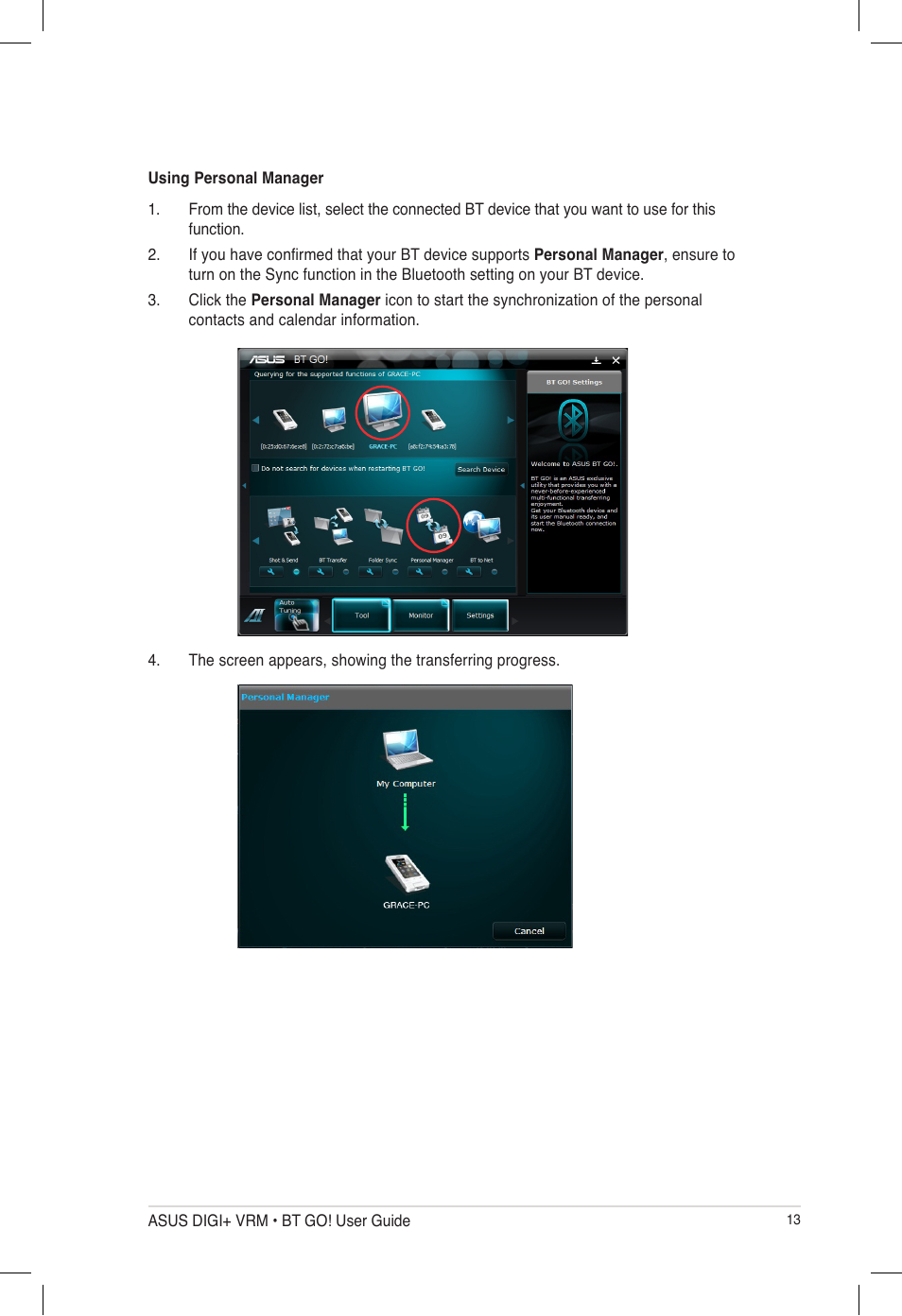 Asus P8P67 User Manual | Page 13 / 20