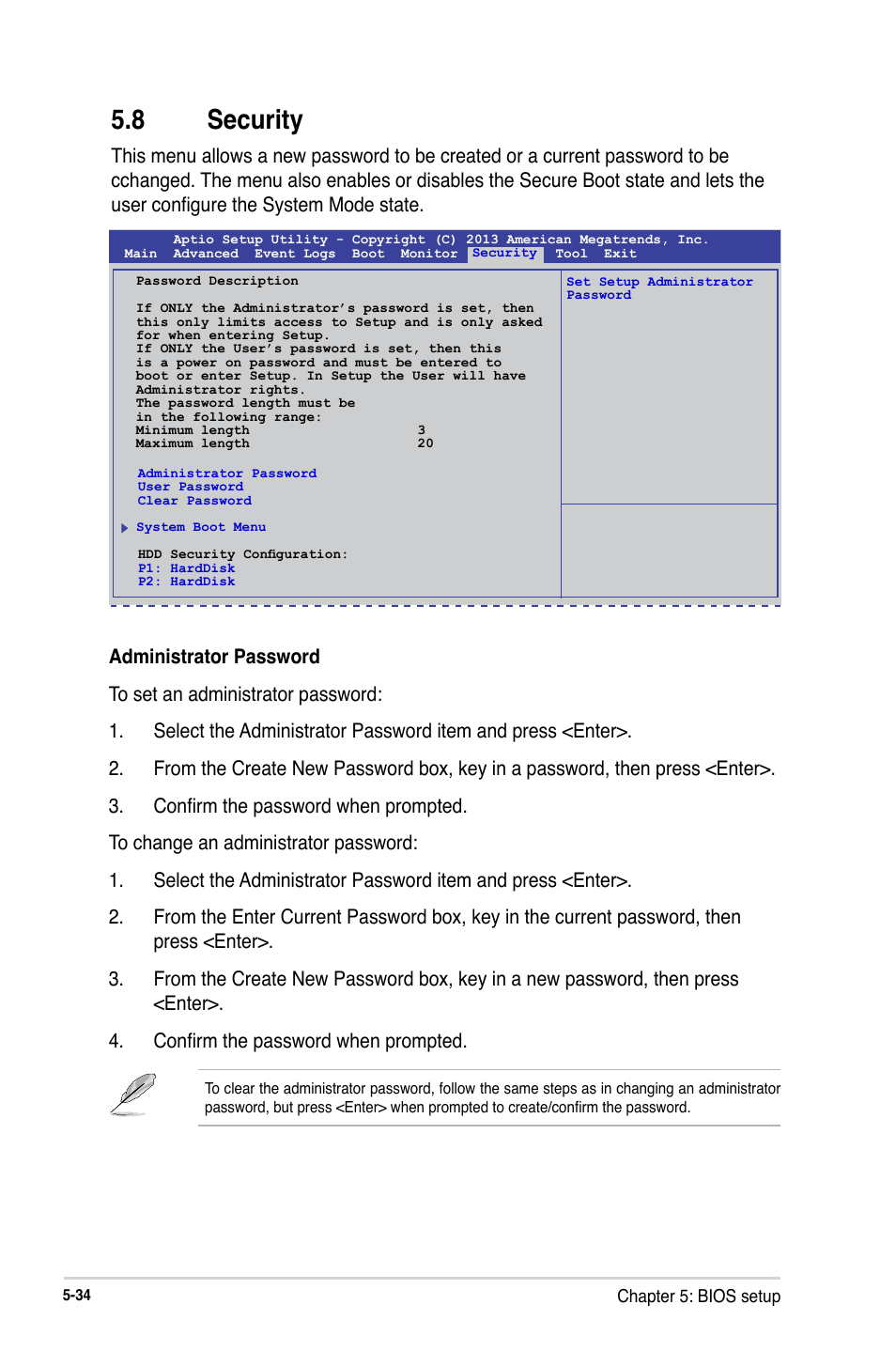 8 security | Asus RS300-E8-RS4 User Manual | Page 104 / 158