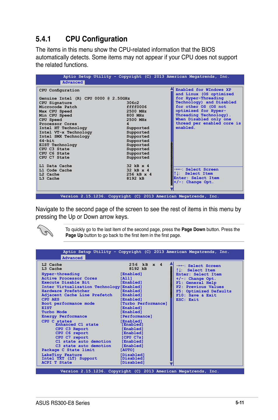 1 cpu configuration, Asus rs300-e8 series | Asus RS300-E8-RS4 User Manual | Page 81 / 158