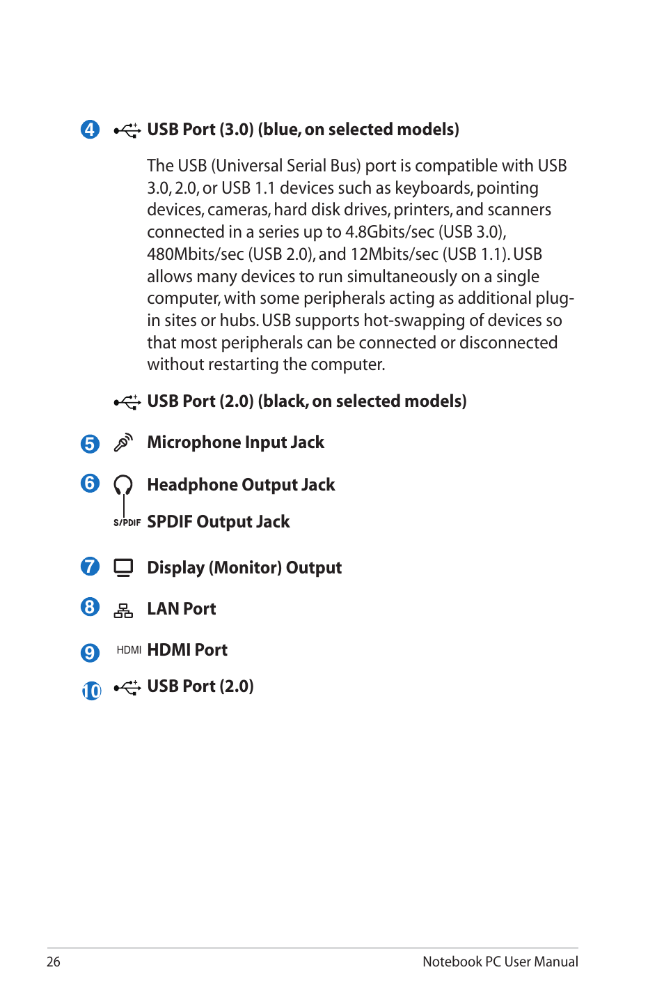 Asus X4ISV User Manual | Page 26 / 116