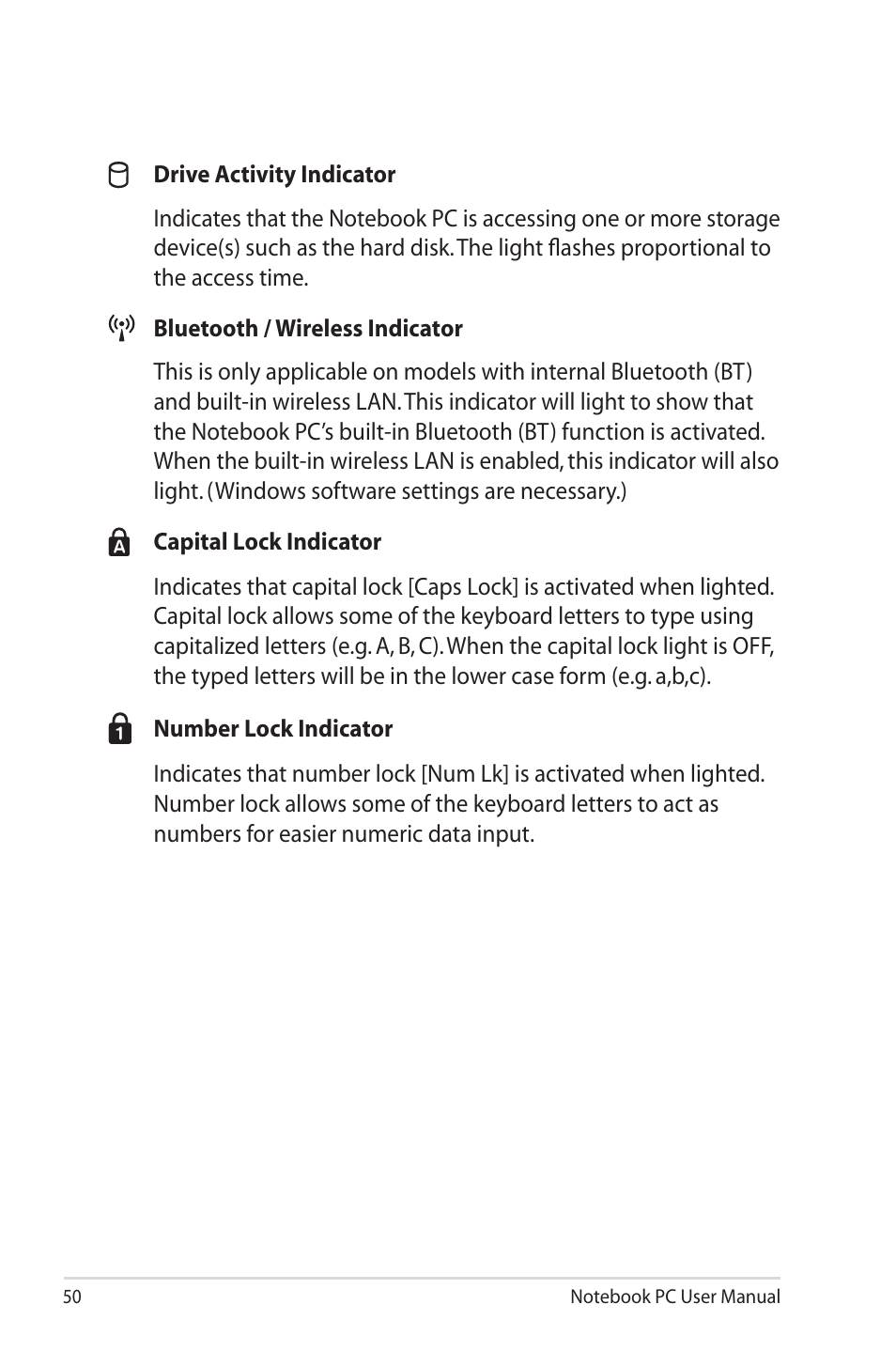 Asus X4ISV User Manual | Page 50 / 116